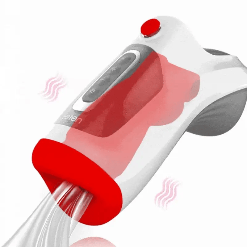 STROKER-Male Masturbator Deep Throat Blowjob Masturbator - 10 Vibration Modes Vacuum Sucking Automatic Oral Sex Male Stroker Masturbation Cup