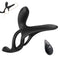 Penis Ring-IPX7 9 vibration with 3 Vibrating 3 in 1 Penis Ring