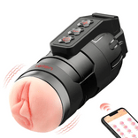 STROKER-Male Masturbator Stroker 10 Vibrating With Voice Mode, APP Control Masturbation cup