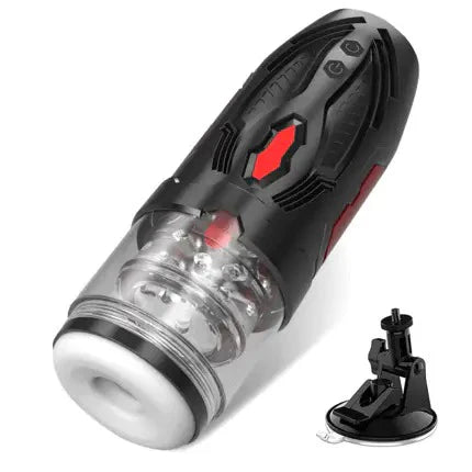 STROKER- Male Masturbator Thrusting Rotating Masturbation Cup