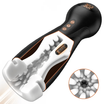 STROKER-Masturbators Cup Intense Suction & Vibration Pleasure Male Stroker Masturbator