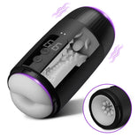 STROKER-Male Masturbator 8 Slap Tongue-Lick Male Masturbation with 2 Motors Vibration Masturbators Cup