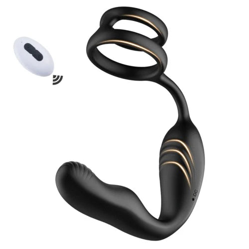 ANAL TOY- 10 Rotating & Vibrating Modes Leonard-360° Rotating Vibrating Wearable Prostate Massager
