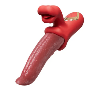 Womangift -Licking Vibrator Deep Wriggle Prolonged Pleasure Licking Swing Tongue Vibrators for Womangift Couples Games