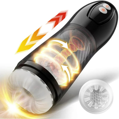 STROKER-9 Thrusting & Rotating Masturbator Adult Sex Toys For Men Masturbation cup