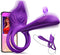 Penis Ring-4 in 1 G Spot Vibrator 10 Vibrations Mode Fox-Shaped Clitoral Stimulator