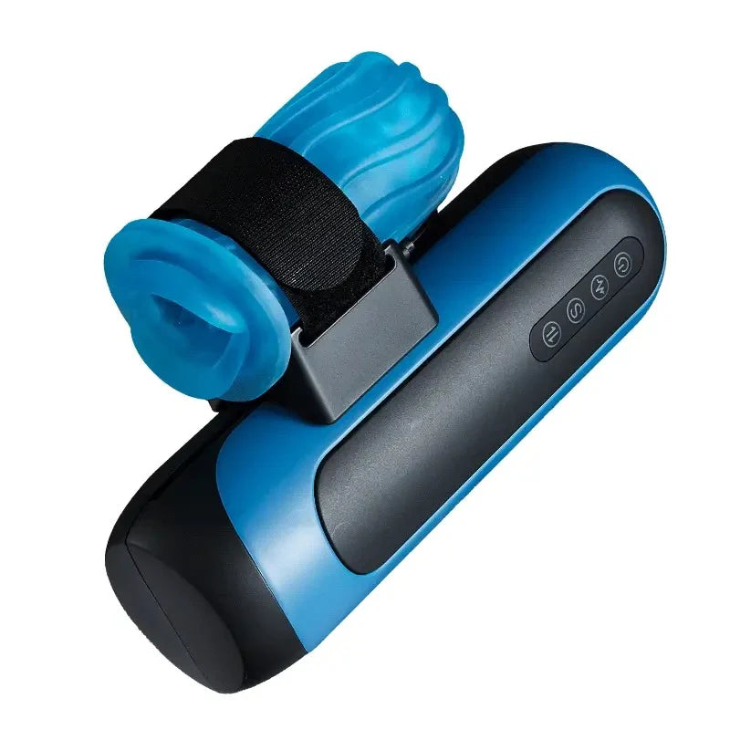 STROKER- Thrusting Vibrating Masturbation Cup Male Masturbator