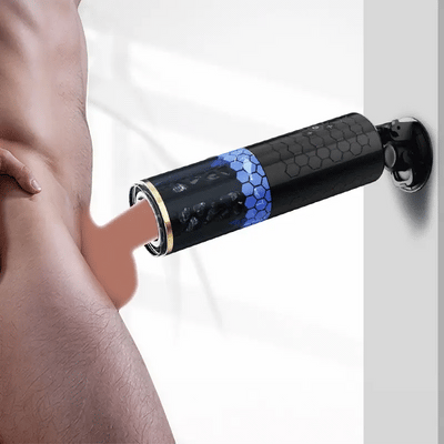 STROKER- Male Masturbator Hand-Free 10 Thrusting & Rotation Realistic Sleeve