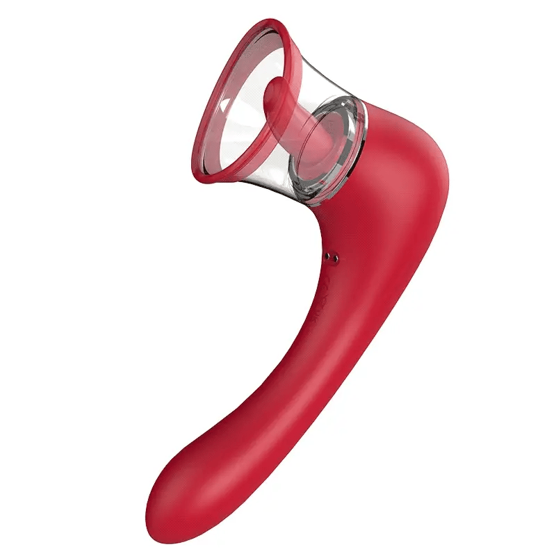 Womangift-Licking Vibrator Pacifier Clit Suck & Tongue Licking G-spot Stimulation Vibrator