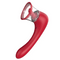 Womangift-Licking Vibrator Pacifier Clit Suck & Tongue Licking G-spot Stimulation Vibrator