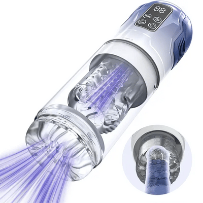 STROKER- Male Masturbator 5 IN 1 Function Male Stroker Masturbator & Penis Pump Masturbators Cup