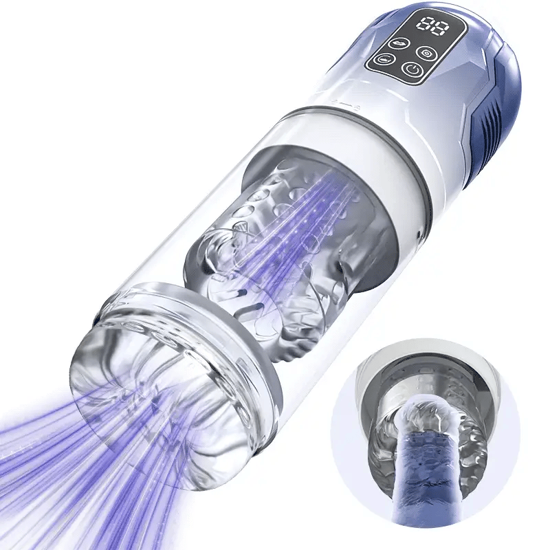 STROKER- Male Masturbator 5 IN 1 Function Male Stroker Masturbator & Penis Pump Masturbators Cup