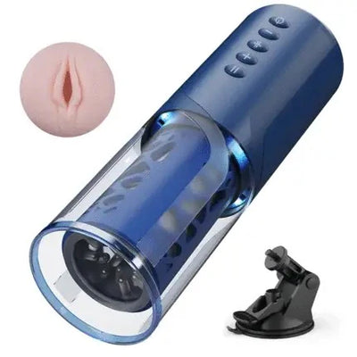 STROKER- 3 IN 1Male Masturbator Telescopic Rotation Masturbation Cup