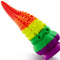 Huge Dildo 8.66 Inch Rainbow Dildo with Suction Cup