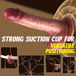 Realistic Dildo- UniFlex 8 Thrusting Heating G & P-spot Fun Dildo 7.87 in Vibrating Dildo