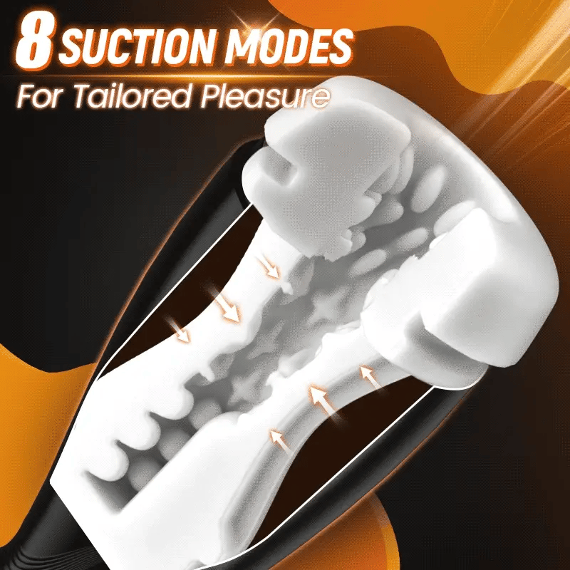 STROKER-Masturbators Cup Intense Suction & Vibration Pleasure Male Stroker Masturbator