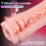 STROKER-Masturbation Cup 10 Vibrations  7 Frequencies  3 Intensities  Simulated For Male Sex Toy