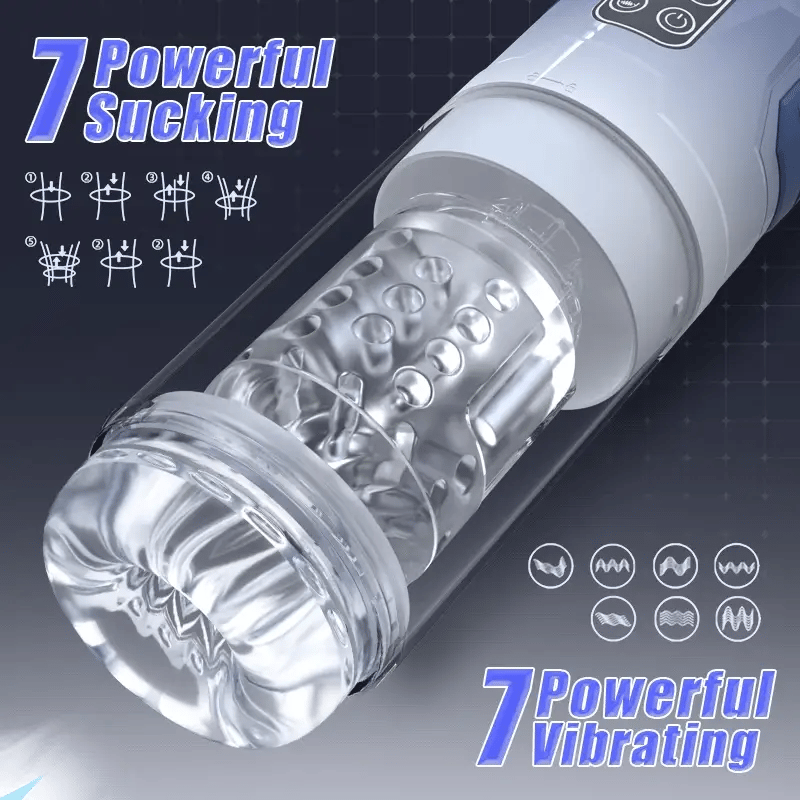 STROKER- Male Masturbator 5 IN 1 Function Male Stroker Masturbator & Penis Pump Masturbators Cup