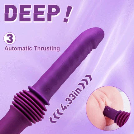 Womangift-Powerful 145 Inch Thrusting Dildo Machine 11.81 Inch