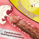 Realistic Dildo-The Water-Spraying Dildo That Simulates Ejaculation Can Be Inserted into 7.09 Inches