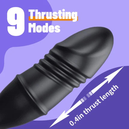 ANAL TOY-9 Vibrating Modes Telescopic Vibration APP Control Prostate Massager For Man