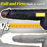 Black Dildo- 3 Thrusting 9 Vibration Heating Big Brown Dildo Tattooed Men
