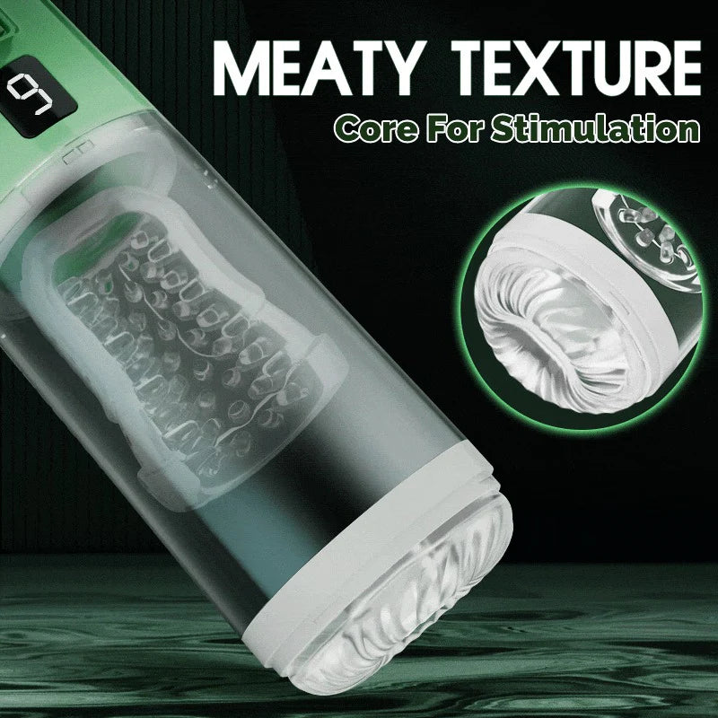 STROKER- Male Masturbator 8 Thrusting & Rotation Masturbator Cup