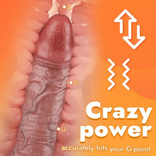 Realistic Dildo - 2.36 Diameter Thrusting Huge Realistic Dildos