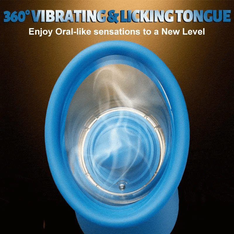 Womangift - Licking Vibrator Suction Intensity Tongue-licking Clit & Nipple Stimulator