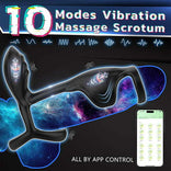 Penis Ring-IPX7 Couple Use APP Control 10 Vibrating Male Silicone For Man
