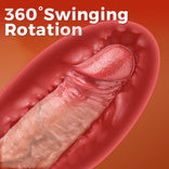 Realistic Dildo 7.67 In Realistic Thrusting Vibrating Dildo with Internal Warming Sensations