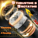 STROKER-9 Thrusting & Rotating Masturbator Adult Sex Toys For Men Masturbation cup