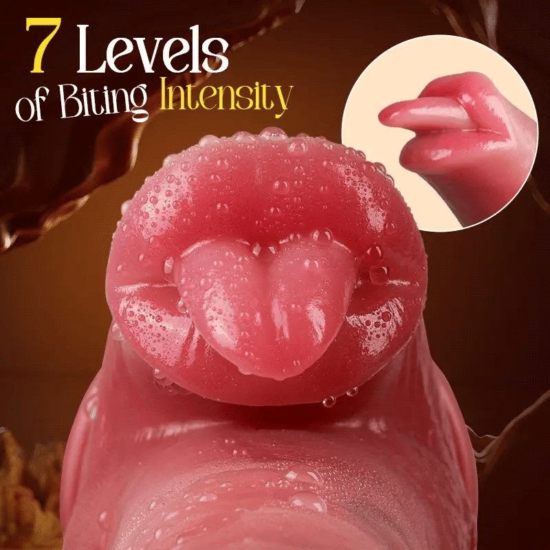 Realistic Dildo-10.43 In Longer Licking Heating Thrusting Swinging Lifelike Dildo