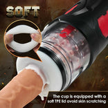 STROKER- Male Masturbator Thrusting Rotating Masturbation Cup