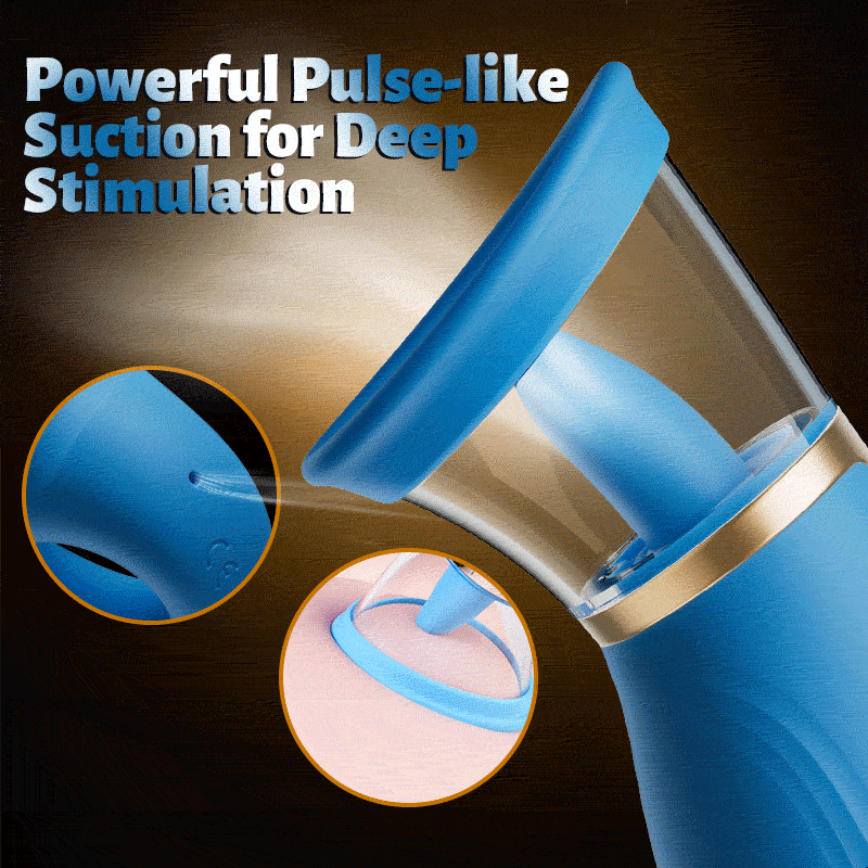 Womangift - Licking Vibrator Suction Intensity Tongue-licking Clit & Nipple Stimulator