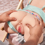 SEX DOLL-Half-Body 22.60 lbs Beach Beauty Girl Slim Waist Sex Torso For Man