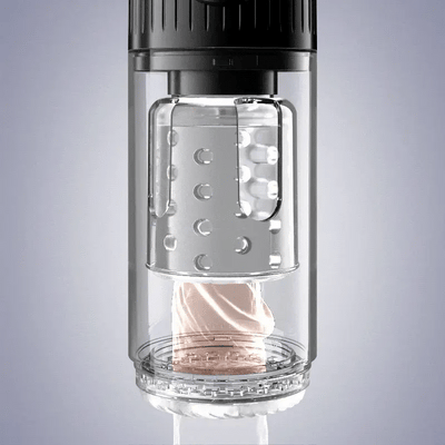 STROKER-Male Masturbator 4 Suction 5 Thrusting Rotating 3 in 1 Sex Stroker Masturbation cup