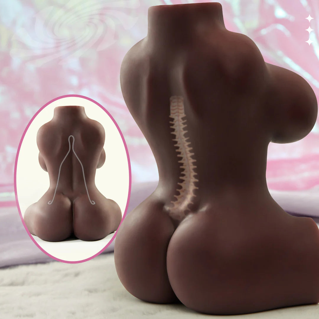 SEX DOLL-2.68 KG Sensual Dual-Channel Sex Torso with Soft TPE Body & Intense Internal Sex Doll For Man