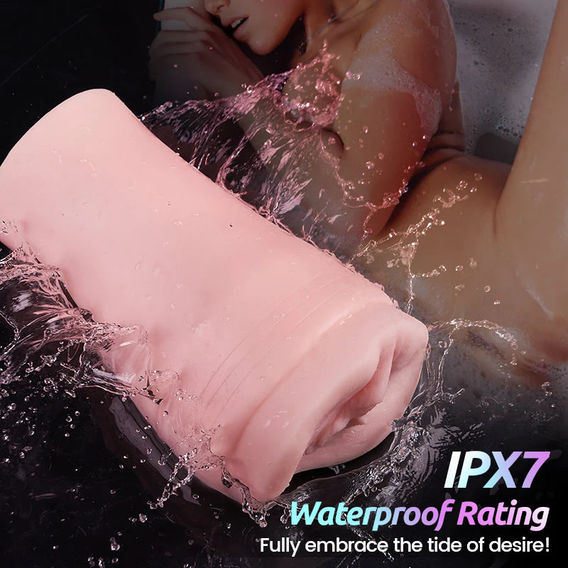 STROKER-Masturbation Cup 10 Vibrations  7 Frequencies  3 Intensities  Simulated For Male Sex Toy