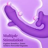 Womangift - Upgraded Mouth-Shaped 3 In 1 Flapping & Biting & Toungue Vibrator G-spot Vibrator