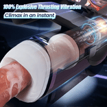 Telescopic Rotating Masturbation cup-Male Masturbator Thrust 10-Mode Stroker – Interactive Gamepad Design with Adjustable Phone Stand