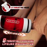 STROKER- Male Masturbator 320/Min One-Click Burst 8 Thrusting 10 Vibrating Masturbation Cup