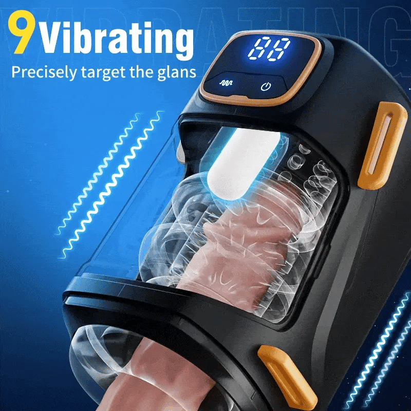 STROKER- Wearable Male Masturbation Cup Thrusting 300 Thrusts/Min Stroker Male Masturbator