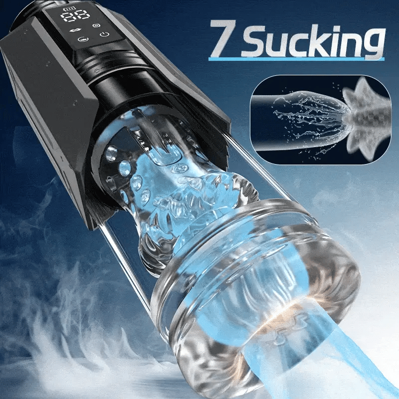 STROKER- Male Masturbator 100% Waterproof 4 IN 1 Automatic Masturbation Cup for Men