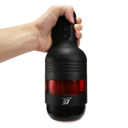 STROKER- Vagina Wriggle Sucking Stroker Telescopic Rotating Masturbation cup