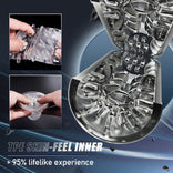 STROKER- 3 IN 1Male Masturbator Telescopic Rotation Masturbation Cup