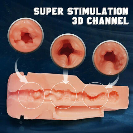 STROKER-Male Masturbator Honeycomb Realistic Asshole Manual Sucking Male Masturbation Cup