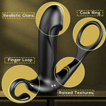 ANAL TOY-Remote Controller 10 Thrusting & Vibrating Modes Finger Loop Thrusting Prostate Massager