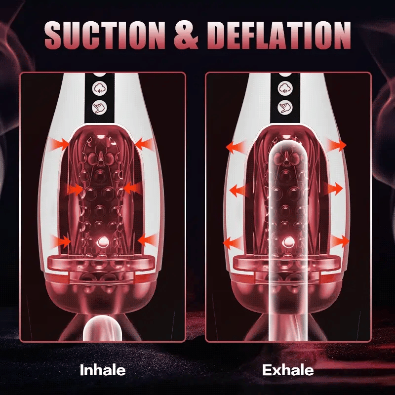 STROKER- Male Masturbator Sucking Vibrating Voice Masturbator Cup