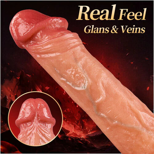 Dildo Machine- Sex Machine 90° Automatic Adjustable 8 Thrusting & Vibrating & Licking Dildos Vibrator
